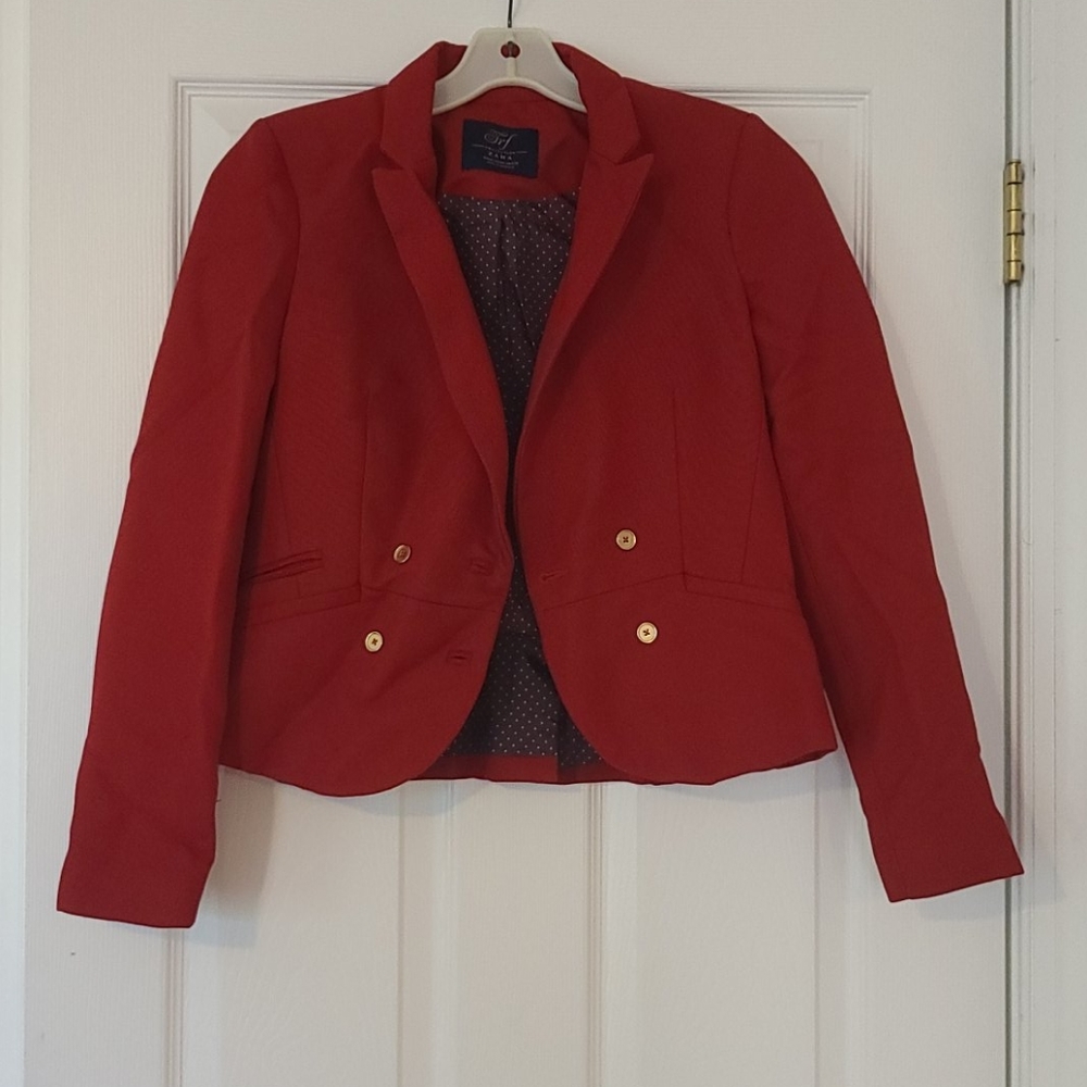 Zara Red Blazer - M